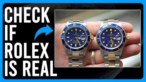 how can i tell if a rolex watch is real|is my rolex real.